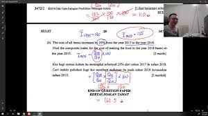 Spm Add Math Mrsm 2018 Paper 2 Discussion Youtube