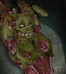 I just filled my camera roll with art of springtrap from rule34…I think Im  going insane… theres something about these detailed... – @oracleact on  Tumblr