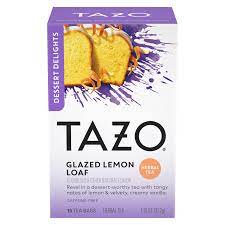 Glazed Lemon Loaf Tazo Tea