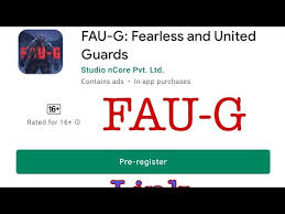 How To Fug G Game India Pre Register Download Link Game Size 2g App One Google Play Store Youtube