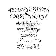 Maybe you would like to learn more about one of these? Handgeschriebene Pinsel Buchstaben Abc Moderne Kalligraphie Fototapete Fototapeten Rau Sammlung Text Myloview De