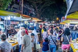 Penang night market + secret garden. Paya Terubong Night Market On Every Sunday Penang Crisp Of Life
