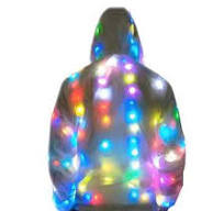 LED Lighting Coat Luminous Creative Dancing LED Lights Party ...