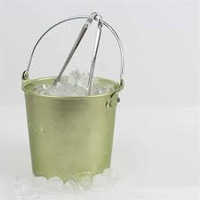 Not only must you use ice and rock salt to freeze the mixture, but you also must manually turn a crank to operate the machine. Amazon Com 1 75l Ice Bucket Stainless Steel Wine Bucket Chiller With Tongs Double Wall Insulated Ice Bucket Wine Ice Buckets For Paties And Bar Outdoor Camping Silver Ice Buckets For Centerpieces Party Bucket