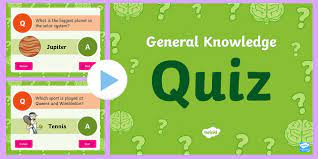On any given day you'll run into people who ask dumb questions that defy the phrase common sense. Free General Knowledge Quiz For Kids Powerpoint