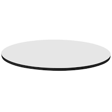 Correll Ct24r 36 24 Round White Finish High Pressure Bar Cafe Table Top Cafe Tables Table Top Table Tops And Bases