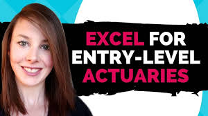 What Do Entry Level Actuaries Need To Know About Excel Etched Actuarial How To Memorize Things Actuary Entry Level