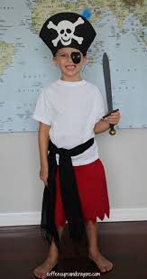 Easy Diy Dress Up Costumes Pirate Costume Diy Diy Pirate Costume For Kids Pirate Costume Kids
