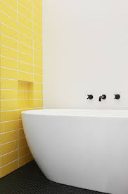Pink Marble Ideas Pretty Enough To Make You Blush Yellow Bathroom Decor Yellow Bathroom Tiles Yellow Bathrooms