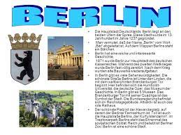 B E R L I N Die Hauptstadt Deutschlands Berlin liegt an den beiden Ufern  der Spree. Diese Stadt wurde im 13. Jahrhundert im Jahre 1237 gegründet.  Man. - ppt herunterladen