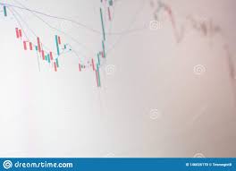 Candlestick Chart Price Fluctuation In The Currency Or