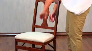 How To Set Up Stakmore Folding Chairs From Touch Of Class Youtube