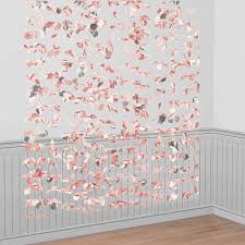 Ginger Ray Metallic Rose Gold Photo Booth Backdrop 3 1 4ft X 8 1 4ft Rose Gold Party Backdrops For Parties Gold Theme Party