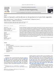 La milagrosa dieta del ph. Pdf Effects Of Peracetic Acid Disinfectant On The Postharvest Of Some Fresh Vegetables Fernando Dianez Academia Edu