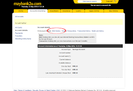 Need to know how to link your maybank account to paypal? Reprint Maybank2u Transaction Zainal And Family