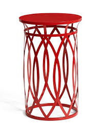 Ryan Red Wire Accent Table Accent Table Glass End Tables Pottery Barn Table