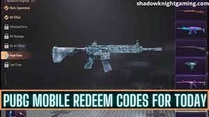 Pubg Mobile Redeem Codes Today April 23rd Full List Of Rewards Revealed In 2021 Battle Royale Game Coding Redeemed