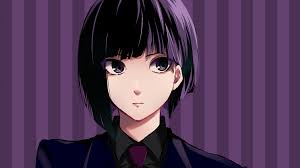 Cool anime girls in suits. 4521572 Tokyo Ghoul Purple Hair Mask Anime Girls Anime Brunette Wallpaper Mocah Hd Wallpapers