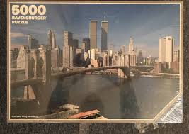 There is a large poster of image that comes with this puzzle. 5000 Ravensburger New York City Rare Puzzles City Puzzle New York City Ravensburger