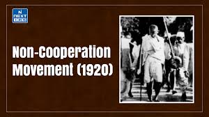 Non-Cooperation Movement (1920 ...