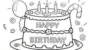 Birthday Cake Cartoon Images Black And White 32 Awesome Image Of Birthday Cake Drawing Entitlementtrap Com Cake Drawing Image Birthday Cake Birthday Cake Kids