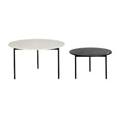 Tables Gigognes En Marbre Et Metal Endor Maisons Du Monde Bijzettafels Bijzettafeltjes Eetkamer Meubelen