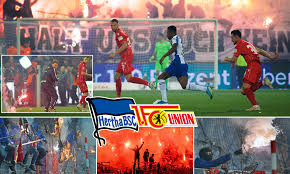 The excellent plattenhardt curls a fine, dipping corner towards the far post, where boyata eases friedrich aside and thumps a header past gikiewicz. Berlin Derby Between Union And Hertha Set To Get Even More Bizarre Daily Mail Online