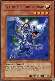 Amazon Com Yu Gi Oh Paladin Of The Cursed Dragon Sdzw En003 Structure Deck Zombie World 1st Edition Common Toys Games