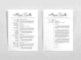 The way a cover letter looks is as important as its content. Free Classical Resume Template With Matching Cover Letter Design