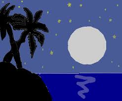 Tira a roupa prum banho de mar é pele na pele desejo no olhar. Lua Cheia Desenho De Fran Helena Gartic