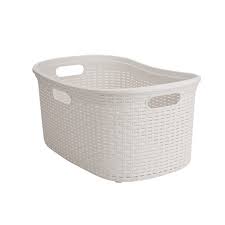 27 laundry room ideas to make your small space as functional as possible. Mind Reader 40 Liter Laundry Basket Ivory Target
