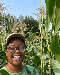 No matter if personal garden size or a patch large enough to wind  pollinate, corn gives me all the I'm a real farmer feels. We direct sowed  the corn in the field