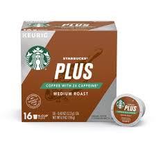 Starbucks Plus Coffee Medium Roast 2x Single Cup Coffee For Keurig Brewers One Box Of 16 16 Total K Cup Pods K Cups Starbucks Keurig