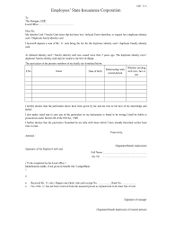 Request letter for office furniture. Esic Card Download Fill Online Printable Fillable Blank Pdffiller