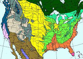 North America Biome Map Biomes Of North America