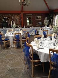 Blue Cream Lovely Flowers