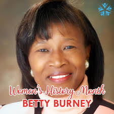 Our next #womenshistorymonth feature is Betty Burney, who is the Founder  and Executive Director of I'm A Star Foundation. Burney was born in  Jacksonville and attended William M. Raines High School. She