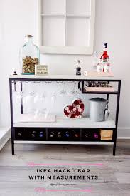 Diy Ikea Bar Hack My Lifestyle Memoir Ikea Bar Ikea Bar Cart Bar Cart Decor