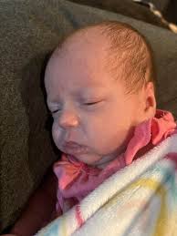 First bath at home for baby today