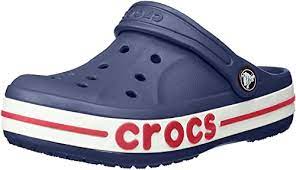 Crocs men's and women's classic lined animal print clog | fuzzy slippers. Crocs Kids Boys Girls Bayaband Clog Navy 2 Little Buy Online At Best Price In Uae Amazon Ae