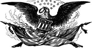 Black And White Eagle Flag Tattoo 10 Bald Eagle Clip Art Images Bald Eagle Banner Clip Art Military Artwork
