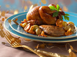 Cailles Roties Au Foie Gras Recettes Recette Repas Recettes De Cuisine Repas Noel
