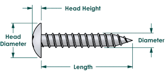 Sheet Metal Screws Self Tapping Phillips Truss Head