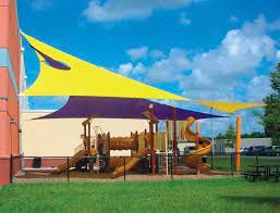 Available in many sizes, with a post at each corner. Pin On Playground Canopy