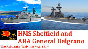 Currently sailing under the flag of marshall islands. Hms Sheffield And Ara Belgrano War Documentary Youtube