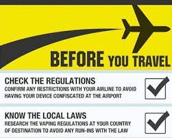If you can, remove your battery from the mod. Travel Tips For Vapers