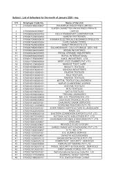 Https Www Esic Nic In Attachments Defaulterfile B275dea1358e4e3644b78fac0e7da108 Pdf