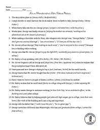 There are several other quizzes regarding the events of … Its A Wonderful Life Movie Worksheets Teaching Resources Tpt