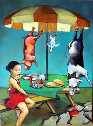 Meaty Art Girliegirl Army Animal Activism Vegan Animals Animal Lover