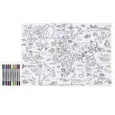 Die drei deutschsprachigen länder deutschland, schweiz und österreich, weitere europäische länder, aber auch ganze kontinente, weltkarten und die erde als globus. Geschenkpapier Mit Weltkarte Zum Ausmalen Von Eat Sleep Doodle 9 90